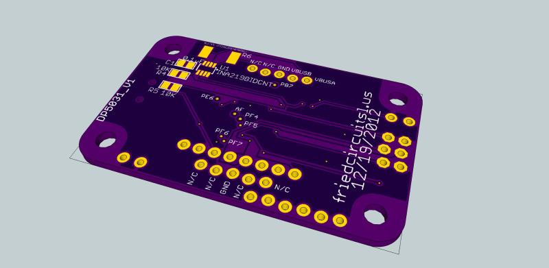 USB Tester OLED 3D Rear