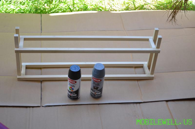 Miner Rack Paint Cans