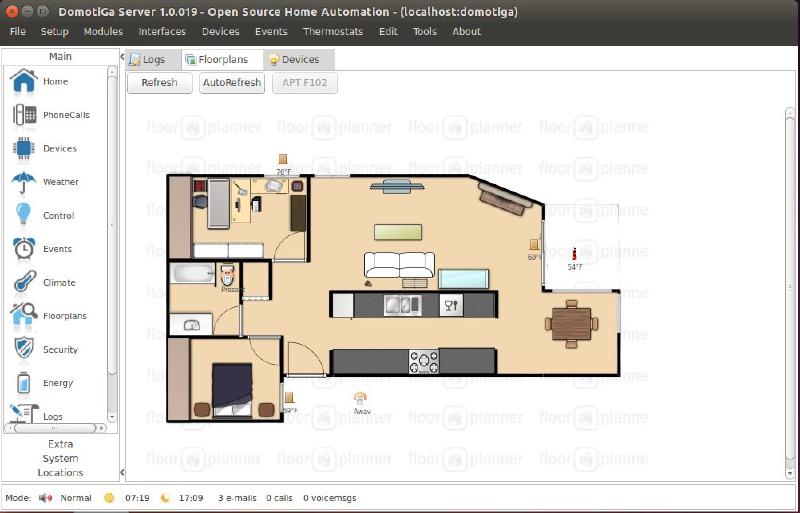 DomotiGA Floorplan