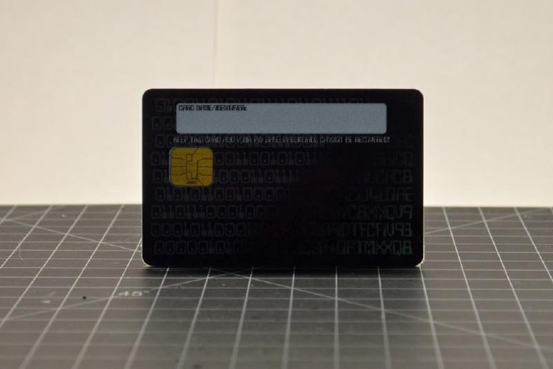 Mooltipass Card Back