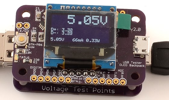 USB Tester2.0 Display Volt