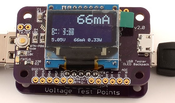 USB Tester2.0 Displaym Amp
