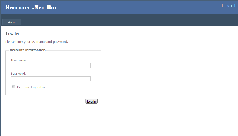 Login